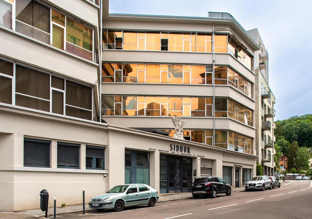 Le Loft Horloger Avec Parking Apartment เบอซองซง ภายนอก รูปภาพ